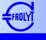 Logo for FROLYT CONDENSERS & ELEMENTS GMBH