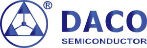 Logo for DACO SEMICONDUCTOR
