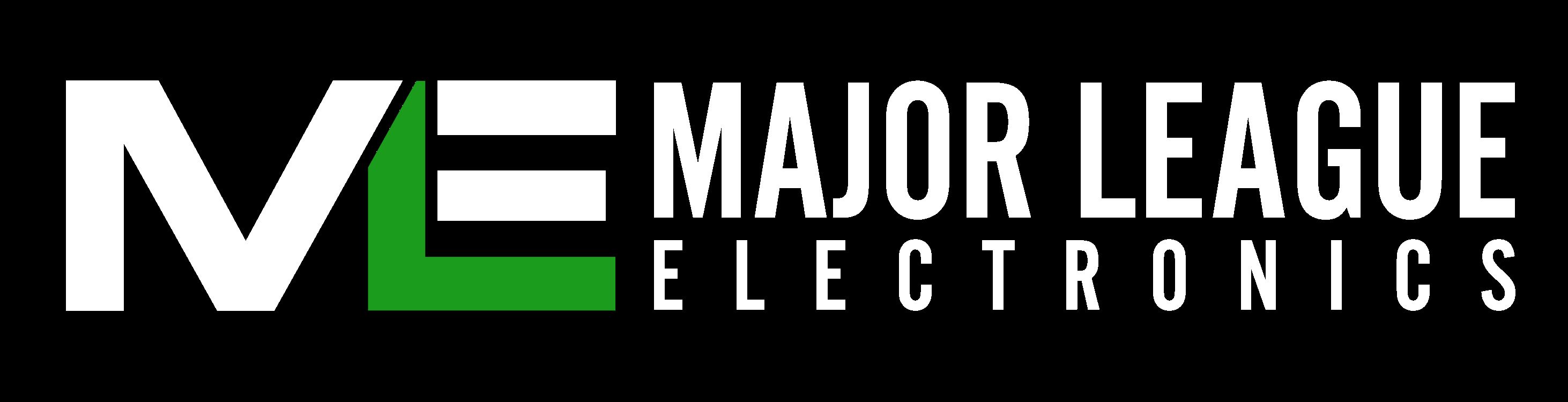 Logo for MAJOR LEAGUE ELECTRONICS