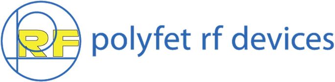 Logo for POLYFET R F DEVICES