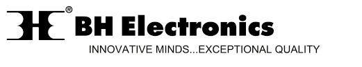 Logo for BH ELECTRONICS
