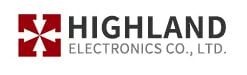 Logo for HIGHLAND ELECTRONICS CO LTD