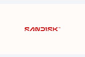 Logo for SANDISK