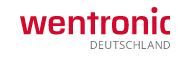Logo for WENTRONIC ELECTRONIC COMPONENTS HANDELS