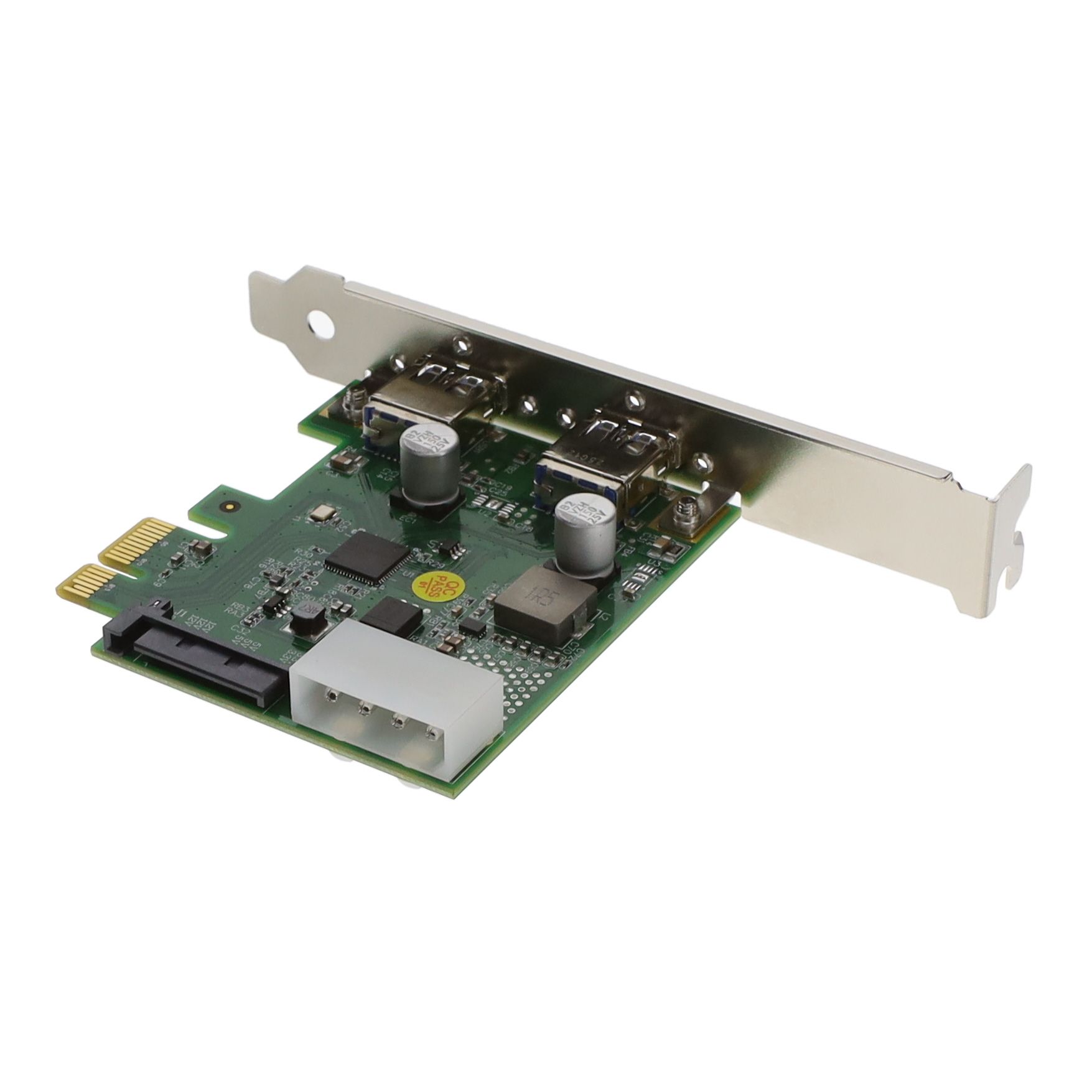 HOST ADAPTER USB 3.2 TO PCI EXPRESS X1, 2-PORT