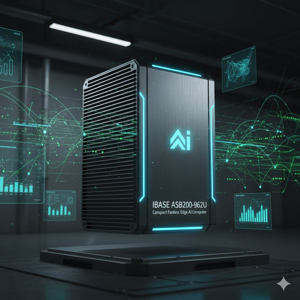 IBASE Launches Compact Fanless Edge AI Computer for 24/7 Operations