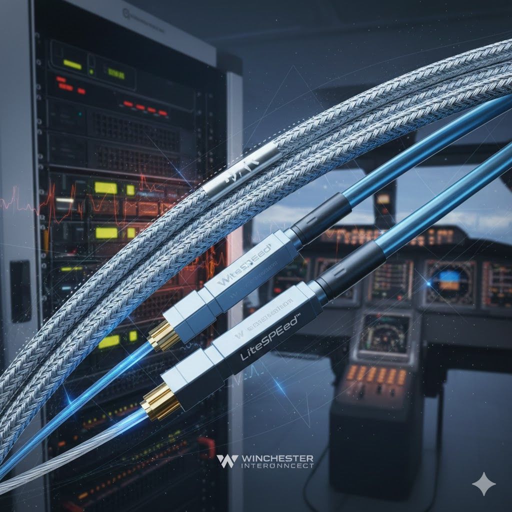 Winchester Unveils LiteSPEed™ Cable for Mission-Critical Links