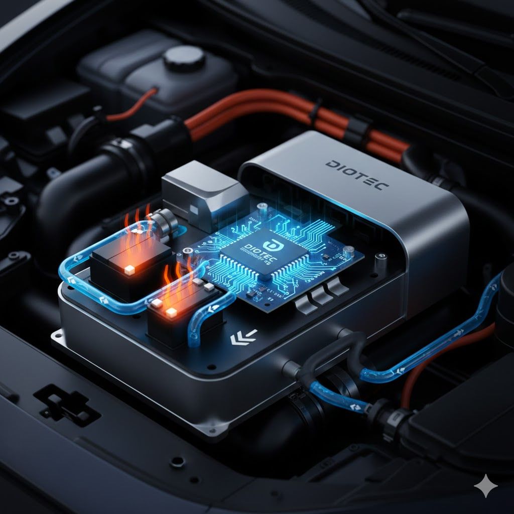 Diotec MOSFETs Boost Efficiency of HEV/EV Cooling Pumps