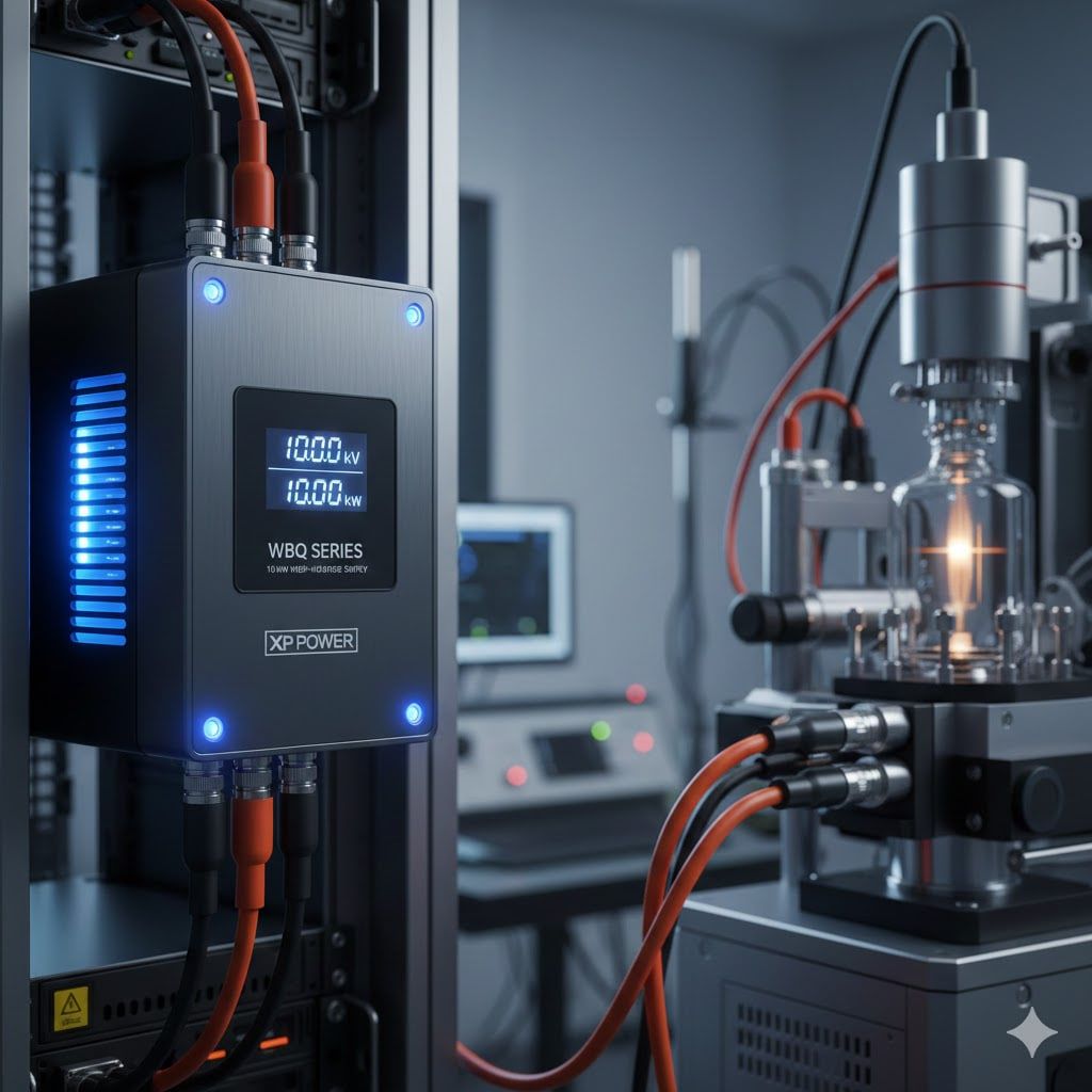 XP Power Ships 3U 10 kW High-Voltage Supply for Compact Systems