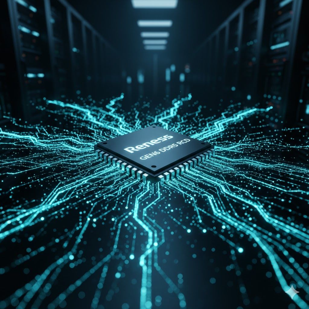 Renesas Ships Gen6 DDR5 RCD Driving 9600 MT/s Performance